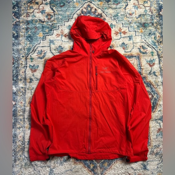 Arc’teryx Orange Zip-up Jacket Medium - Picture 1 of 8